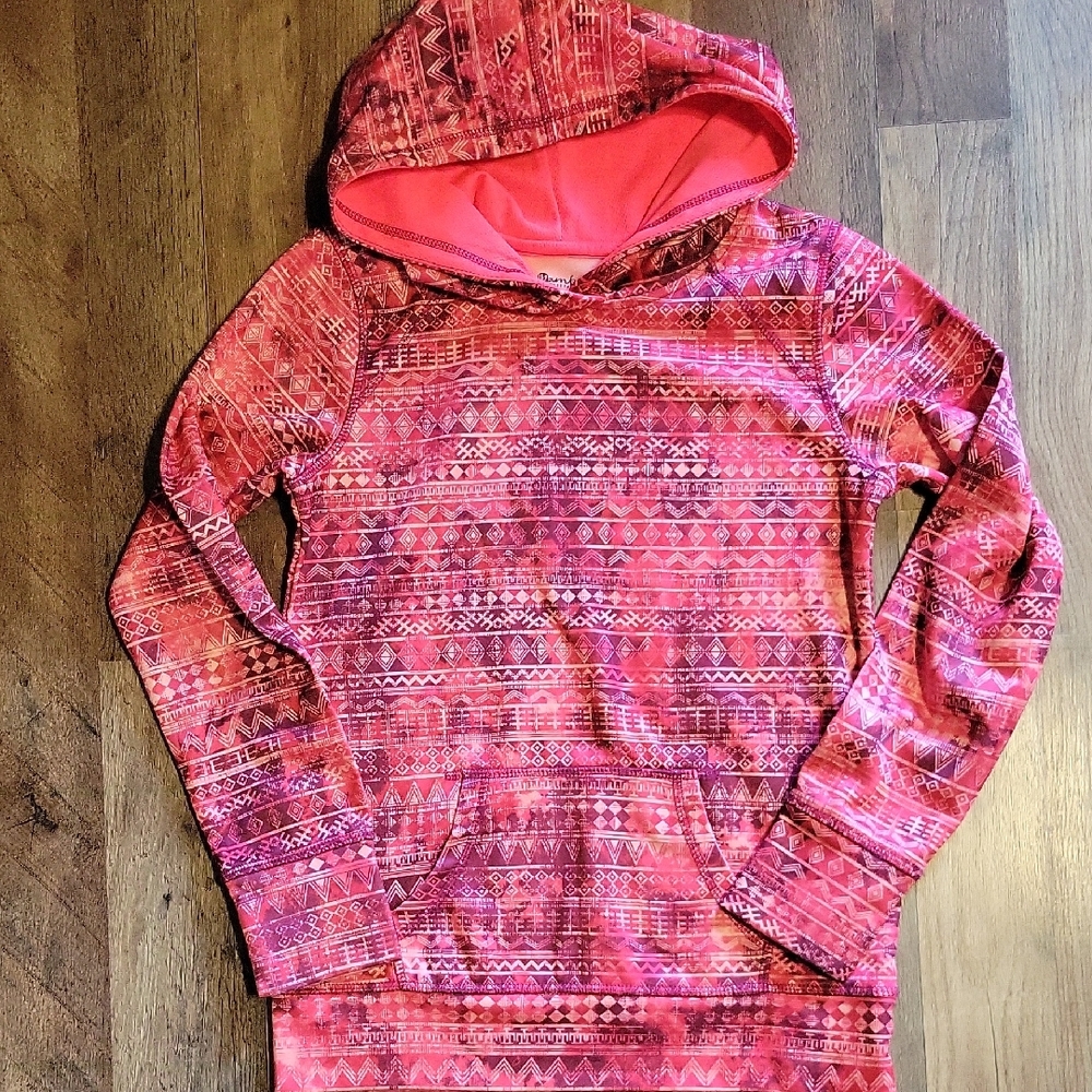 Pink Hooded Sweatshirt
